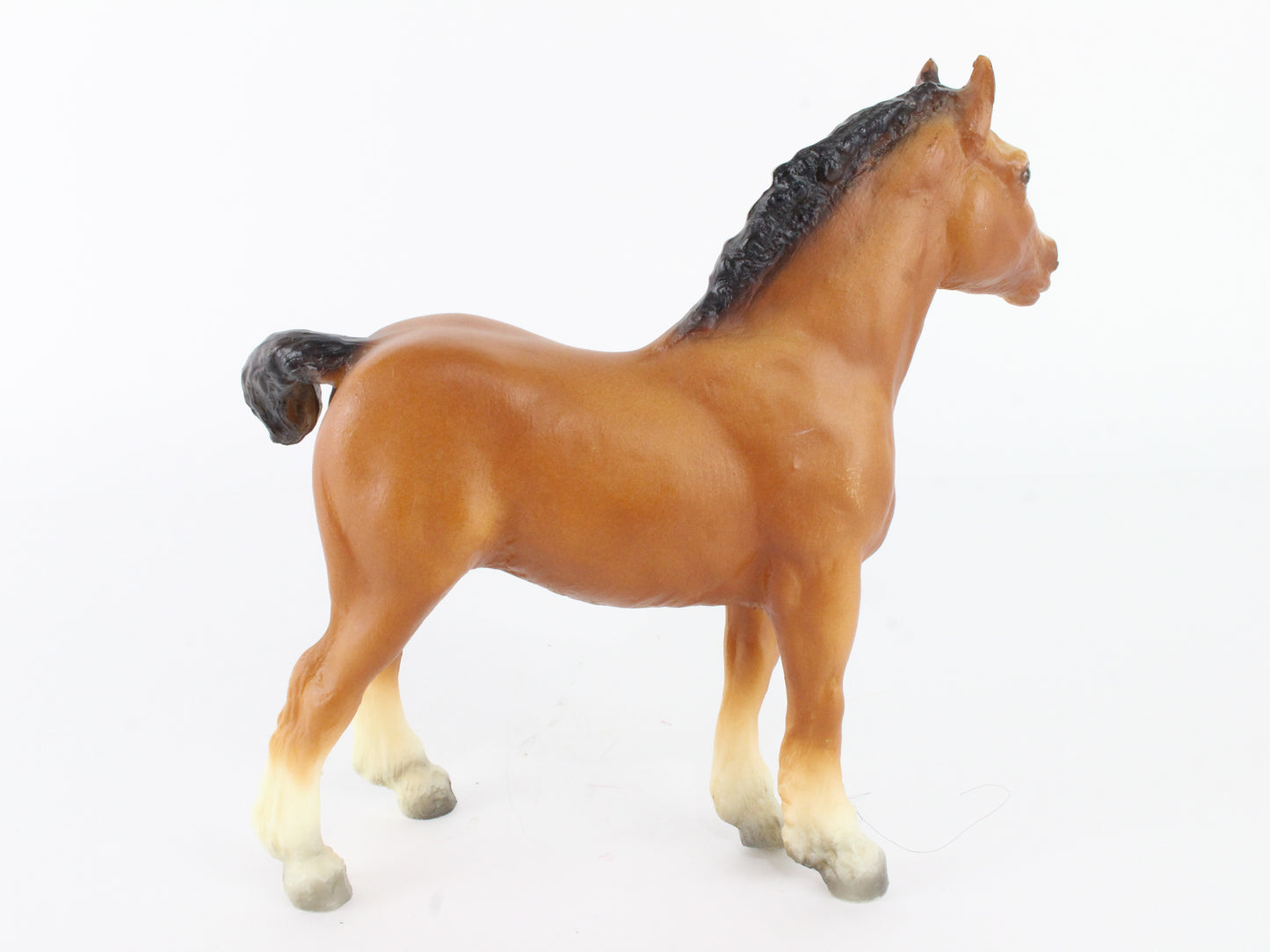 Dark Chestnut Clydesdale Foal Vintage Breyer #84 Traditional Size