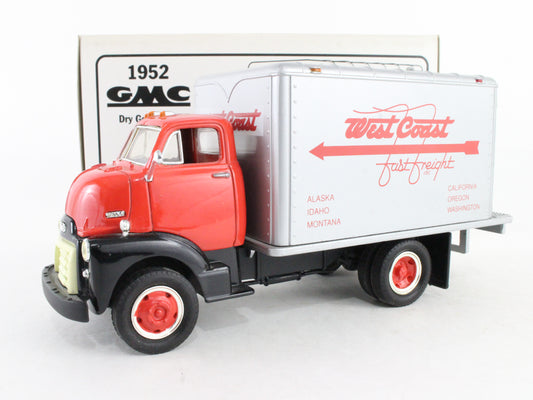 1952 GMC Dry Goods Van West Coast Fast Freight First Gear 1:34 Scale 19-1007