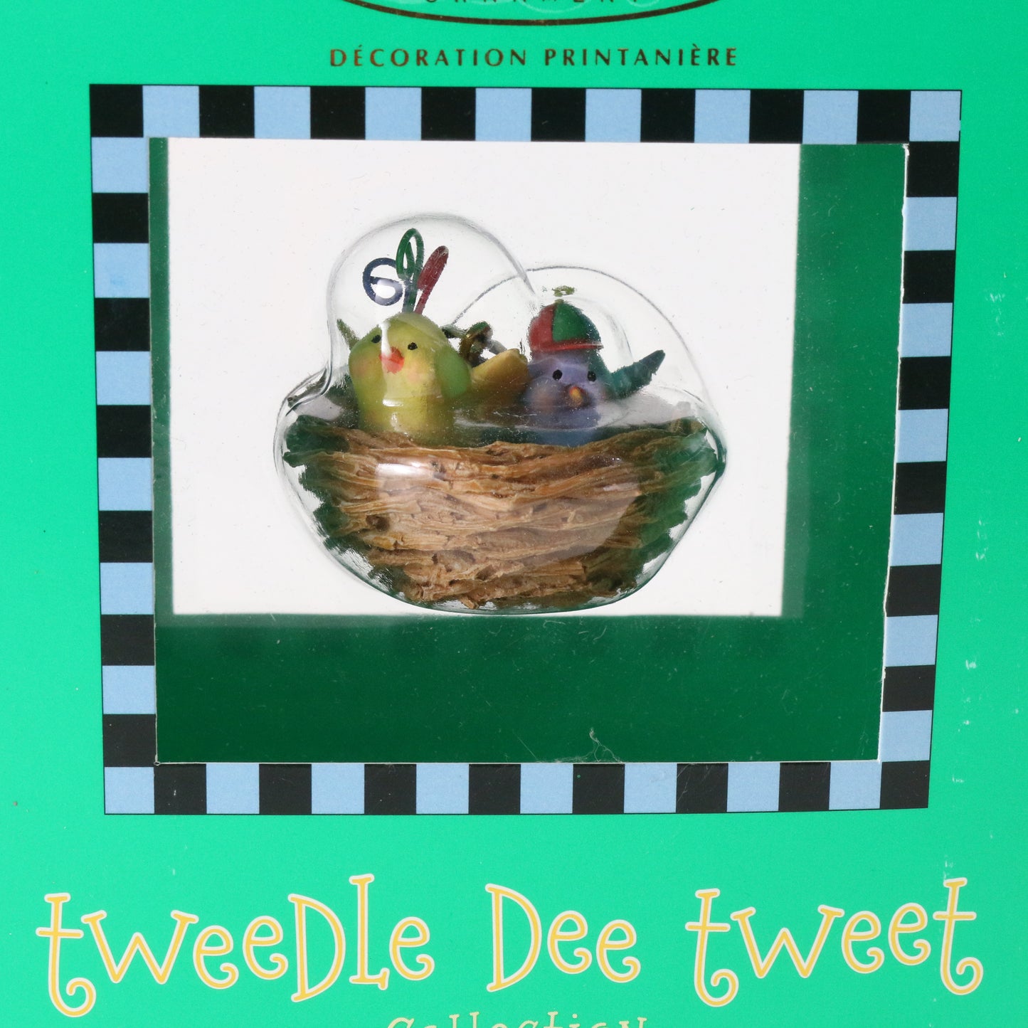 Hallmark Treetop Duet Tweedle Dee Tweet Easter / XMAS Ornament 2003