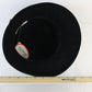Frank Olive Gold Standard Ladies Black Boutique Felt Hat W/ Trim 7 1/8 57cm