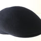 Stetson Cuffley Cap Mens Navy Blue Wool Felt Newsboy Drivers Cap SMALL