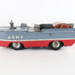 Vintage Tin Amphibian Army Military Vehicle Friction K Toys 8.5"