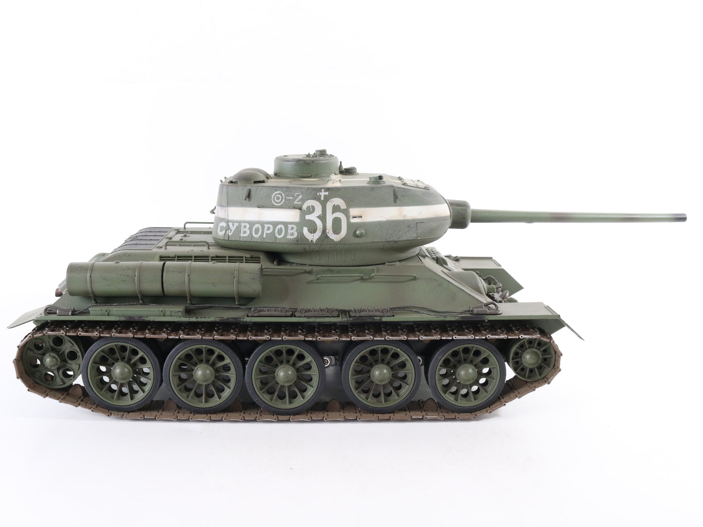 Soviet Union USSR T34/85 Summer Version RC Tank Trumpeter WSN 1:16 Model