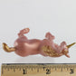 Pink Unicorn Clydesdale Mold Breyer Stablemates Model Horse