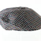 Biltmore Mens Multicolor Checkered Wool Scally Cap Ivy Cap M