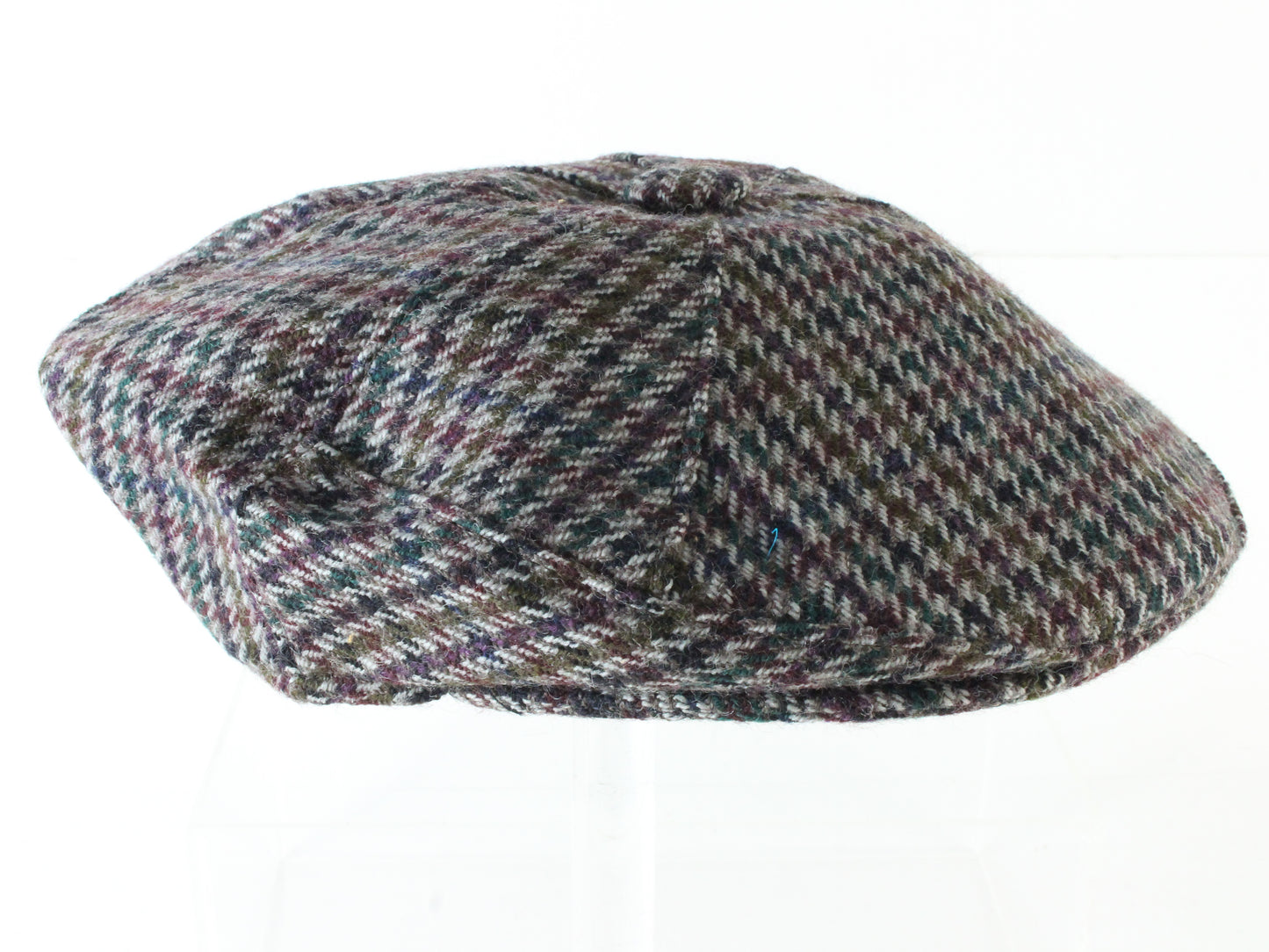 Biltmore Mens Multicolor Checkered Wool Scally Cap Ivy Cap M