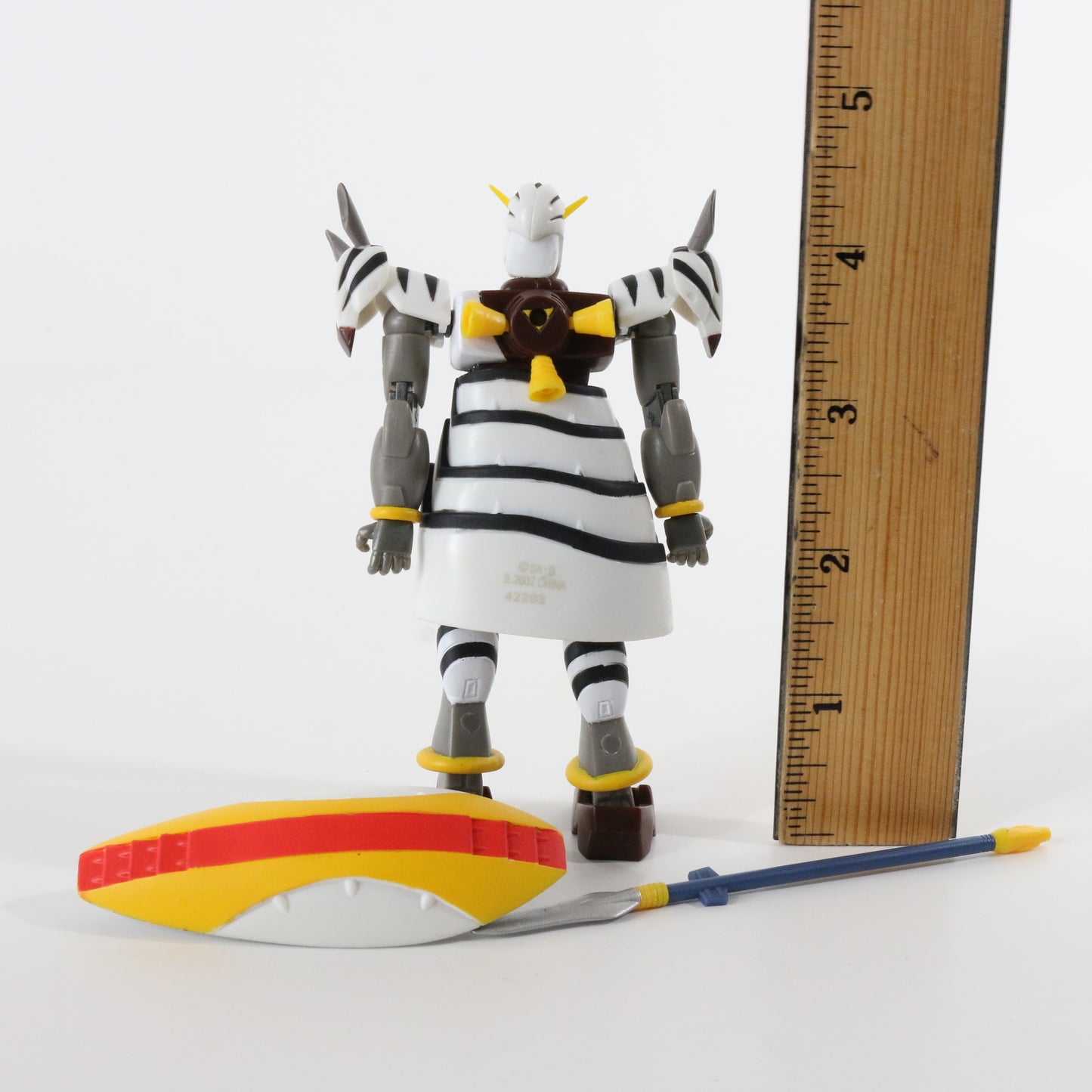 Gundam Zebra Mobile Fighter G Action Figure Bandai W/ Accessories