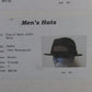 Bailey Mens Brown Wool Felt Water Resistant Fedora W/ Small Bailey Pin XL