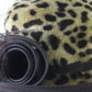 Marzi of Italy Ladies Handmade Animal Print Felt Hat W/ Brown Trim 7 56cm WOW