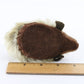 Vintage Joggi Porcupine? Steiff Stuffed Animal 4.5" Brown & Tan 1960s?