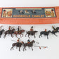 Household Cavalry Britains John Hill Brown & Black Horses W/ Soldiers