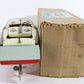 Vintage Blue Red & Yellow Wooden Battery Pleasure Speed Boat Japan 13��� & BOX