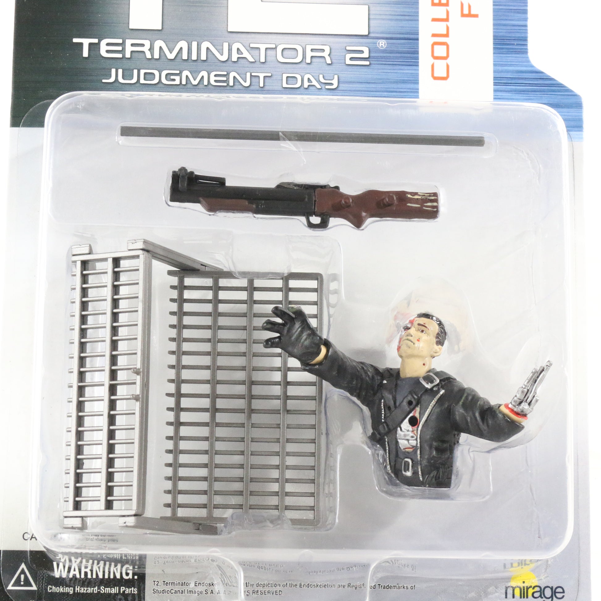 Terminated Arnold Terminator 2 Judgment Day T2 Collectible Figure Mirage