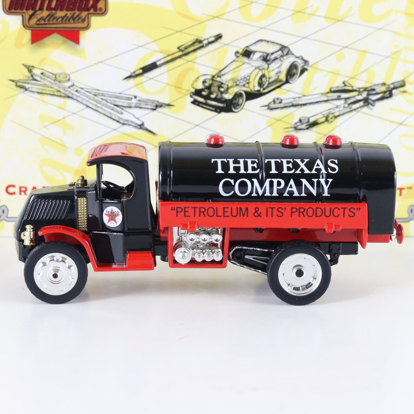 1920 Mack Ac Tanker Gm Texaco Matchbox 1:43 Model Car YYM38044