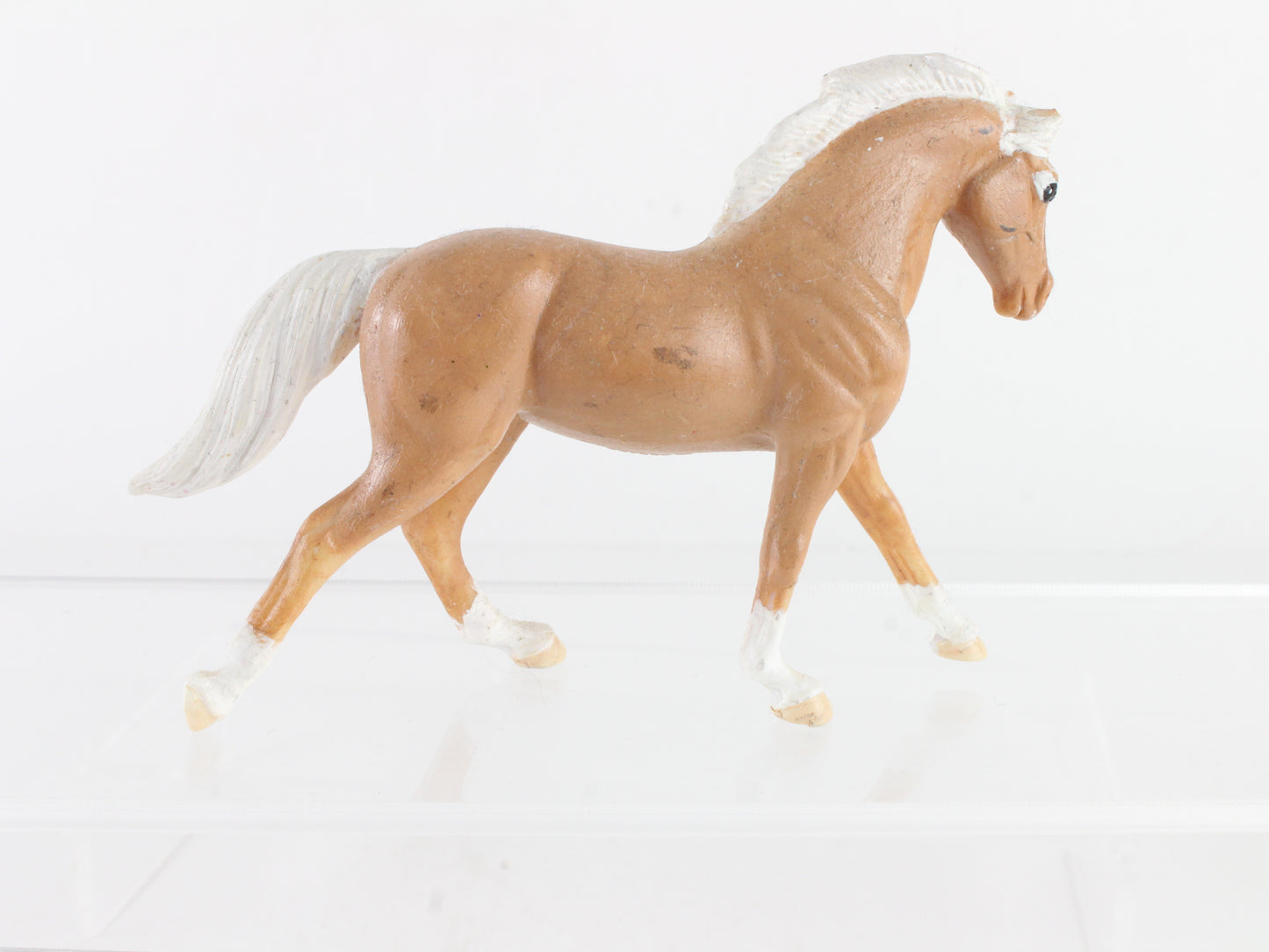 Custom Painted Tan Cantering Warmblood Breyer #5629 Stablemates