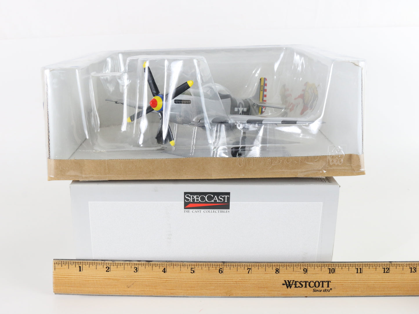 North American P-51d Mustang Fighter Bomber Plane Bank 1:48 47022