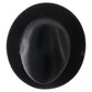 Biltmore Eleganza Raleigh Mens Black Felt Fedora W/ Red Feather MULTIPLE SIZES