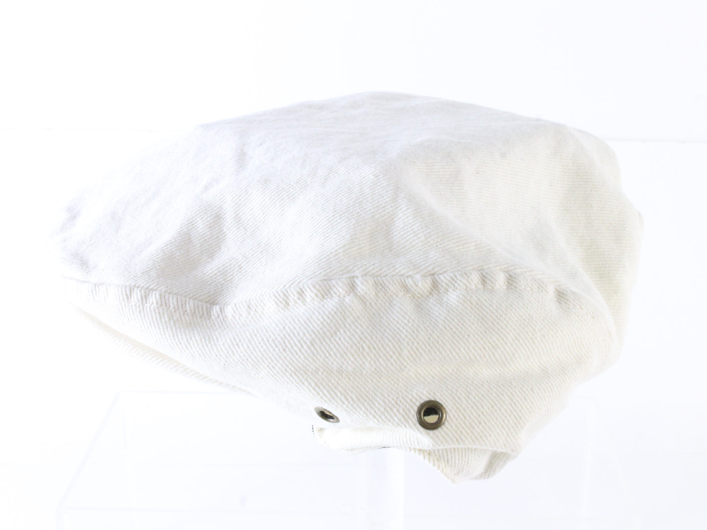 Mens Classic White Denim Sport Cap One Size