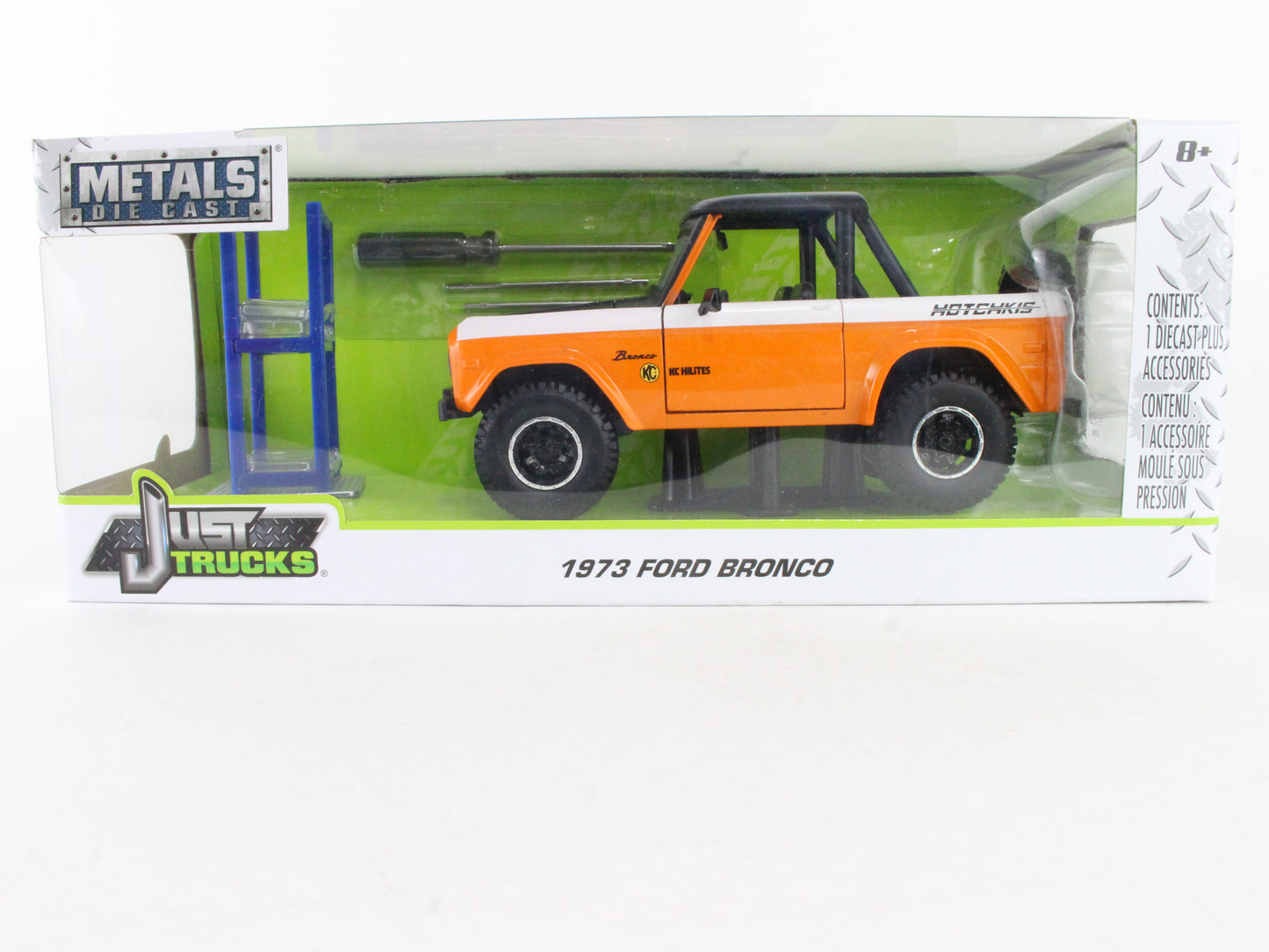 1973 Ford Bronco Just Trucks Jada 1:24 Scale Model 31058