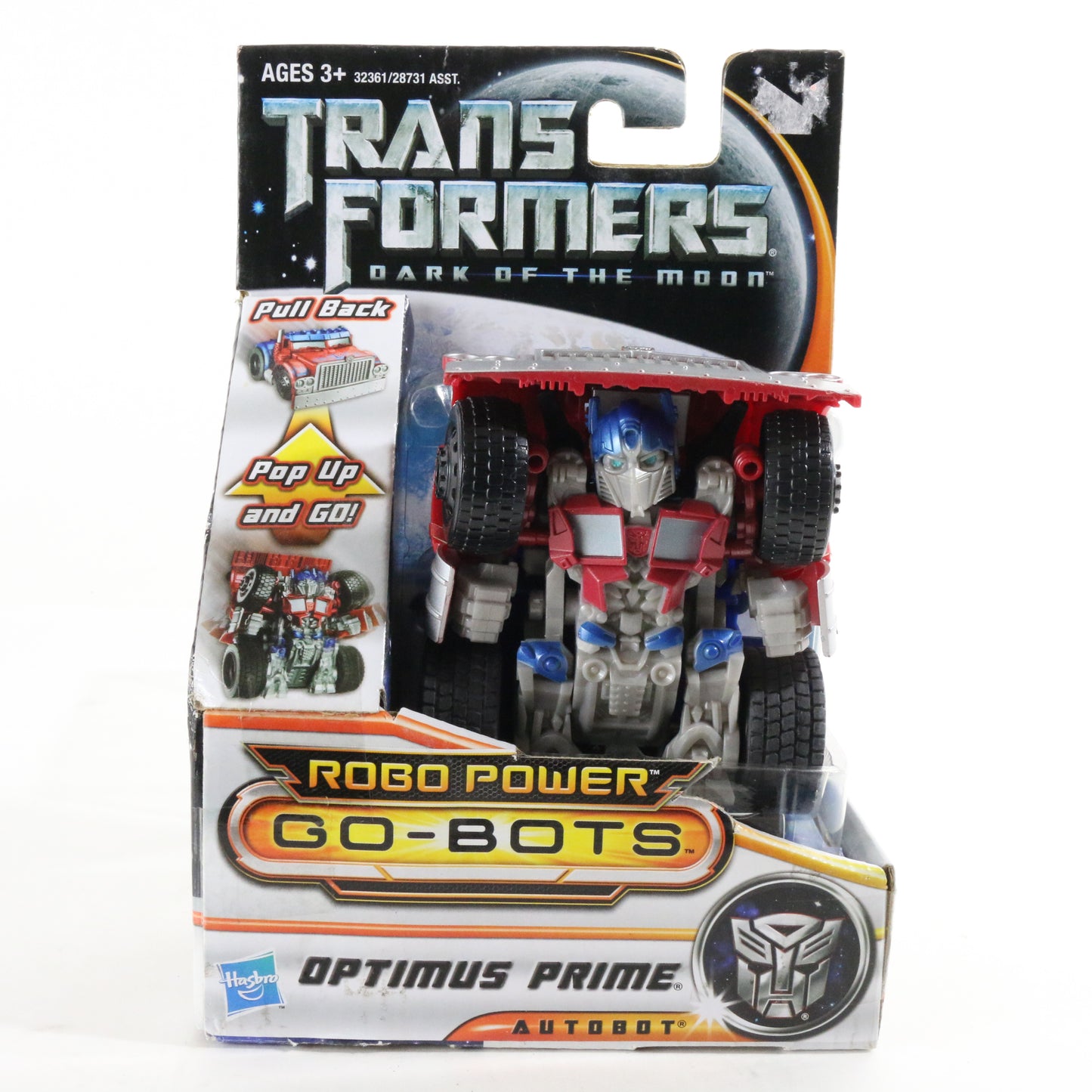 Optimus Prime Transformers Dark Of The Moon Go-Bots Hasbro Figure 28731