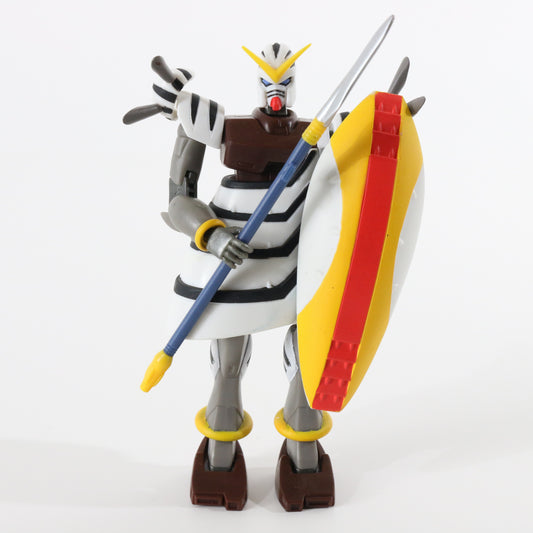 Gundam Zebra Mobile Fighter G Action Figure Bandai W/ Accessories