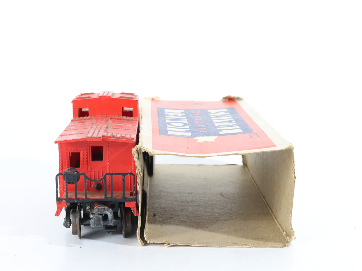 Lionel O Postwar 2257 Southern Pacific SP Red Caboose + box