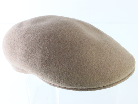 Newsboy Brooks Men Classic Camel Tan Wool Felt Ivy Cap MULTIPLE SIZES