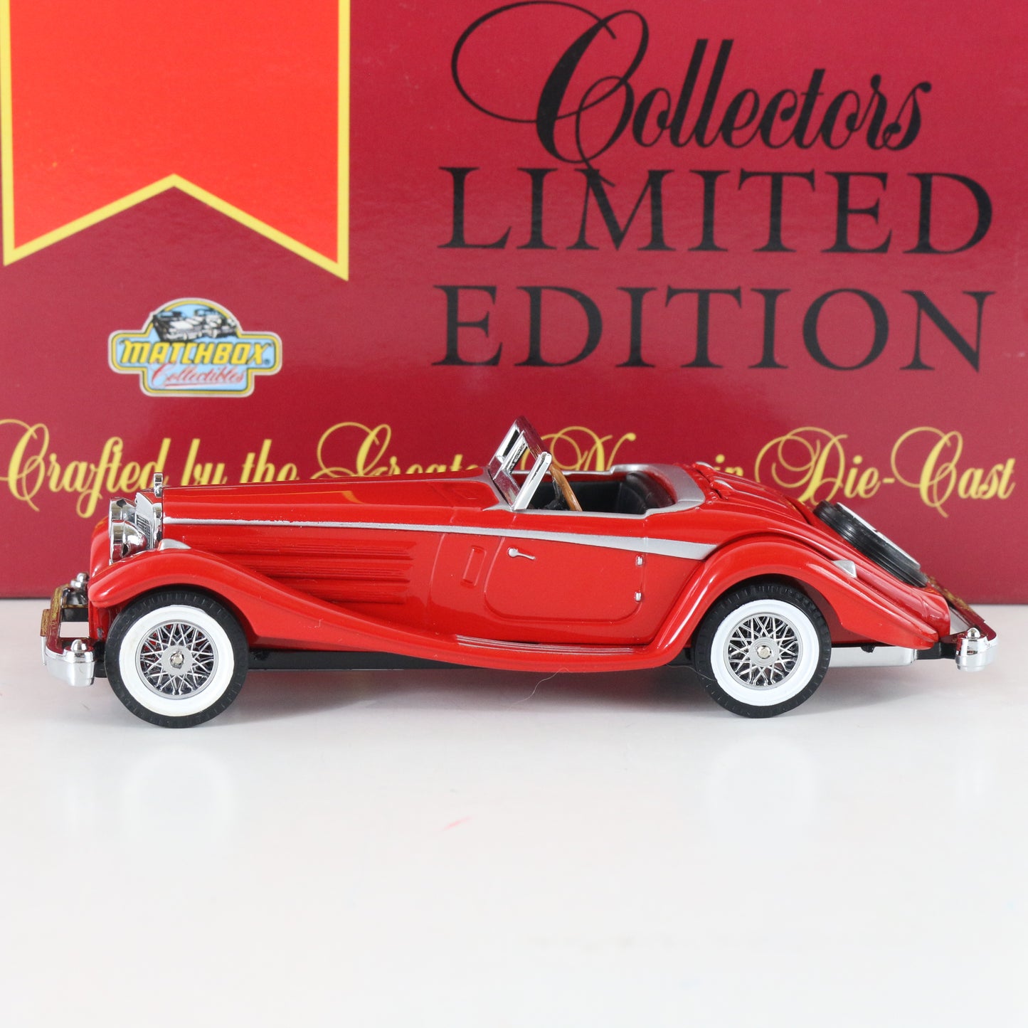 1937 Mercedes Benz 540k Le Dinky Yesteryear Matchbox 1:43 Model Car Yy020a/sa-m