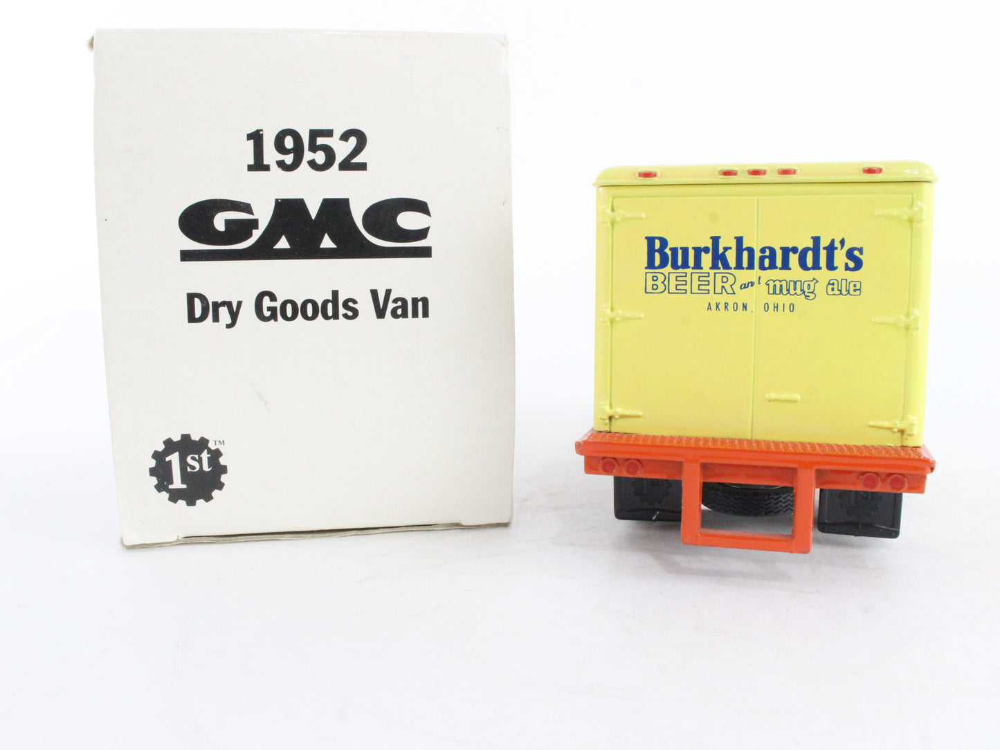 1952 GMC Dry Goods Van Burkhardts Beer First Gear 1:34 Scale Model