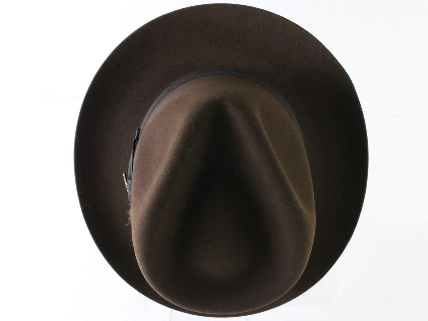 Stetson the Sovereign Mens Mink Brown Felt Fedora W/ Stetson Pin MULTIPLE SIZES