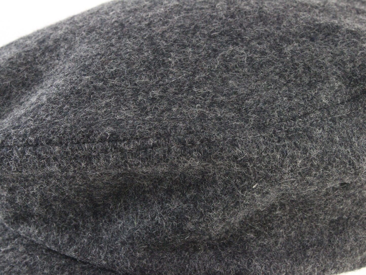 Lake of the Isles Mens Vintage Charcoal Gray Wool Sport Cap M