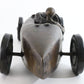 Solid Bronze Sculpture #10 Model Race Car W/ Driver 13.5" 10lbs 12oz