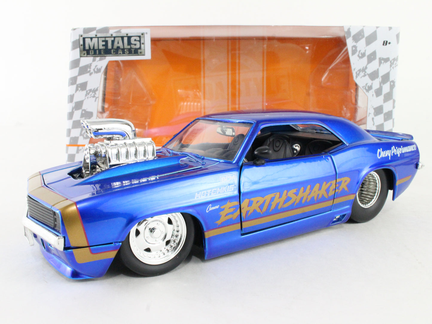 1969 Chevrolet Camaro Earthshaker Bigtime Muscle Jada 1:24 Scale Model 30707