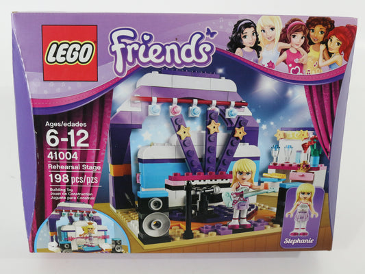 Lego Friends Stephanies Rehearsal Stage Mostly Built 41004 + Box Instructions