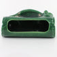 Vintage Red Suit Pixie Elf Reclining On Green Log Planter Ceramic 7 In