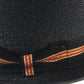 Biltmore Mens Straw Milan Fedora W/ Black and Red Band MULTIPLE SIZES