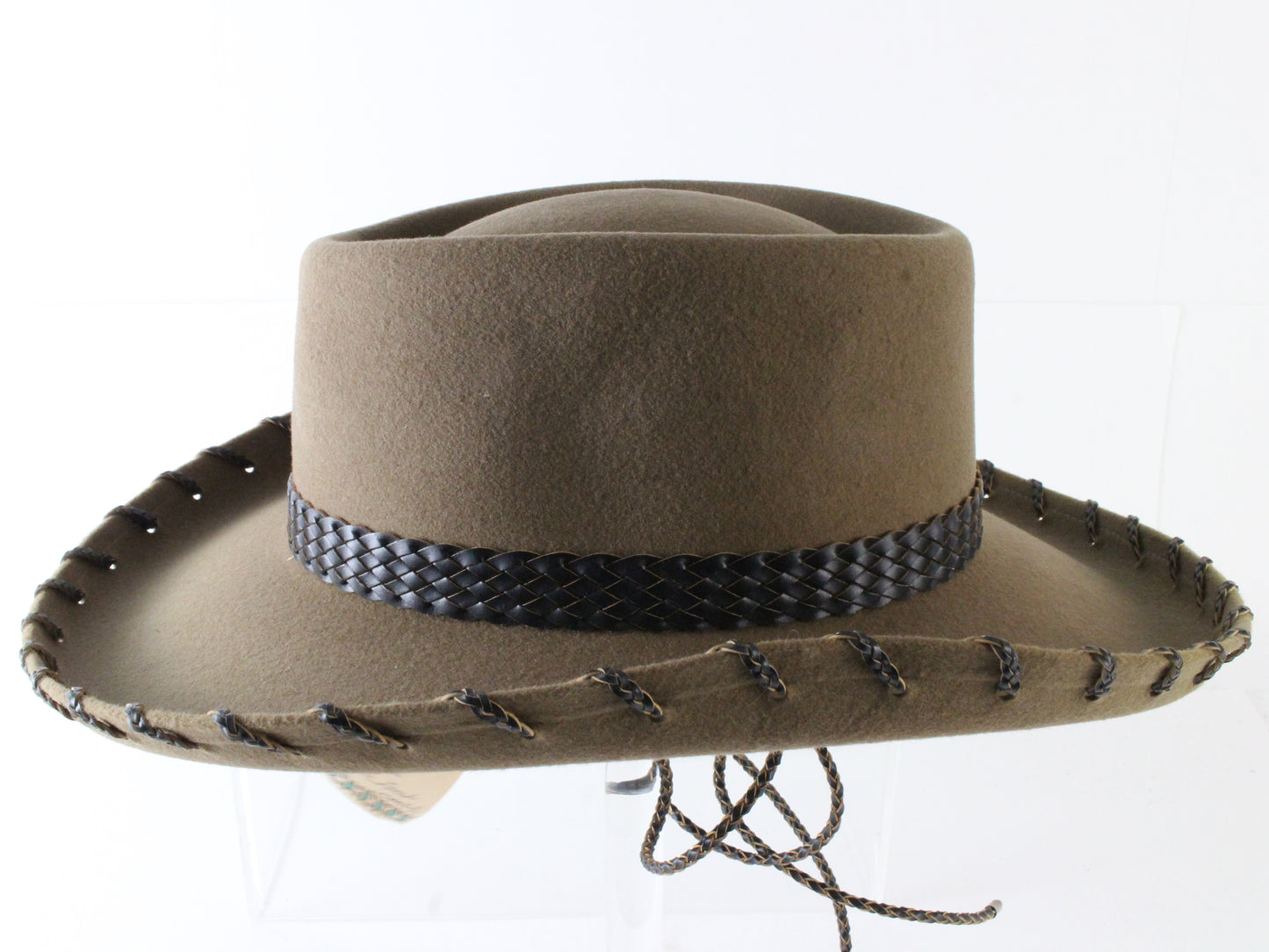 Fiesta Santa Barbara Gambler Mens Brown Felt Cowboy Hat MULTIPLE SIZES