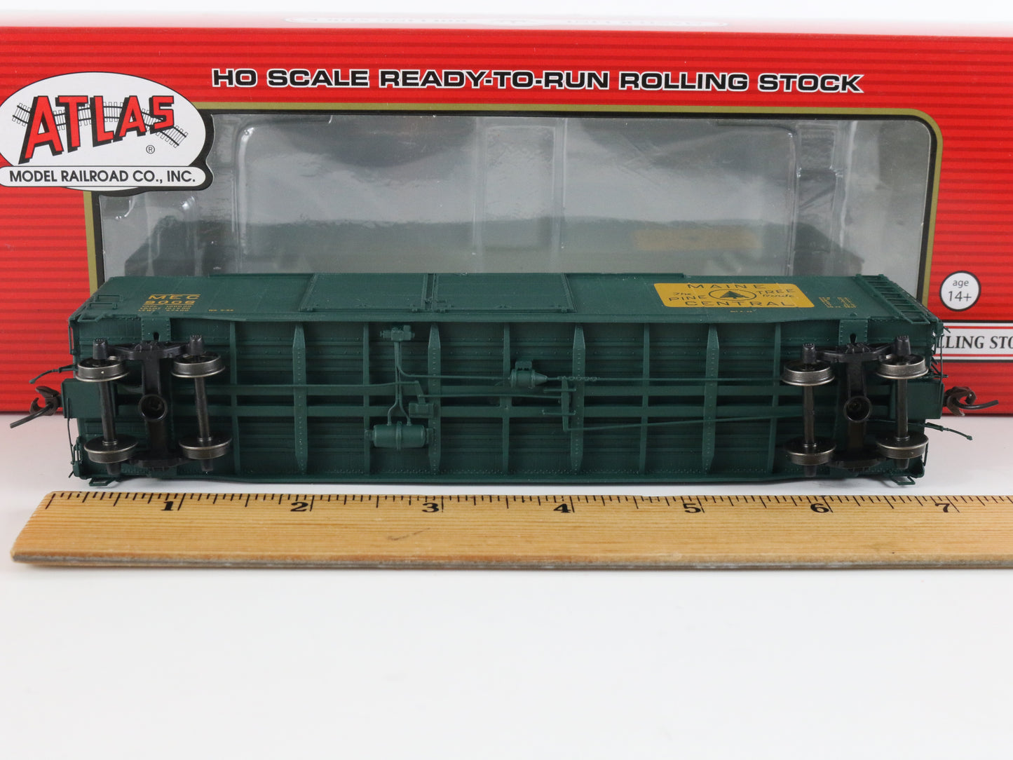 Maine Central MEC 9006 50' Double Door Boxcar Atlas HO Model Train 200024948