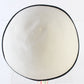 Frank Olive New York Ladies White and Black Felt Boutique Hat 7 56cm