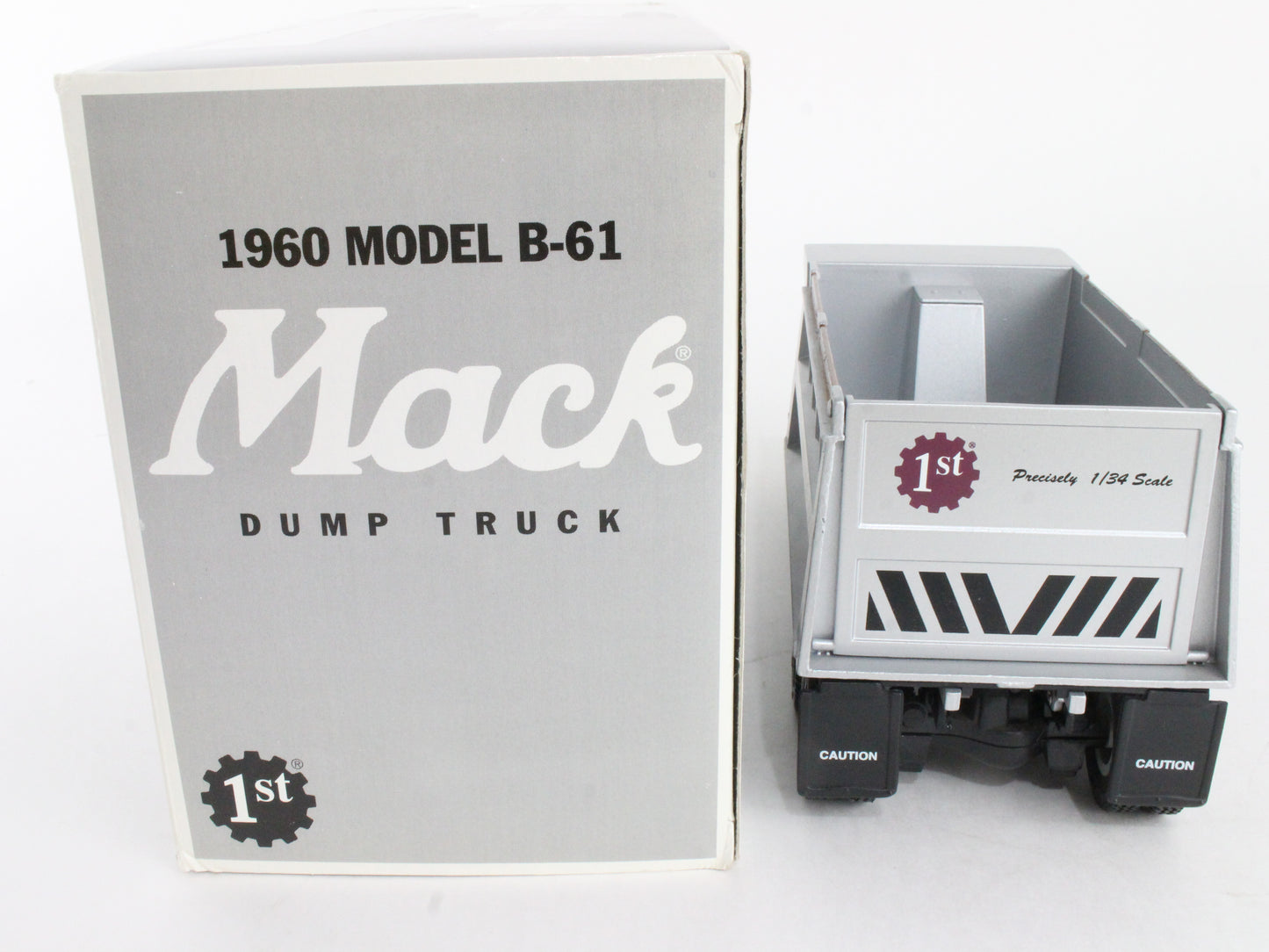 1960 Model B-61 Mack Dump Truck First Gear 1:34 Model 19-0008