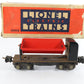 Lionel O Prewar 3659 Remote Control Red & Black Operating Dump Car
