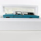 1955 Chevrolet Nomad Light Blue & White Danbury Mint 1:24 Model Car W/ Box