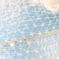 Tim Crawford Ladies Boutique Sky Blue Straw Hat W/ Flower 6 5/8 53cm