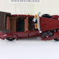 1939 Mercedes Benz 770k Maroon Franklin Mint 1:43 Model Car B11pw43