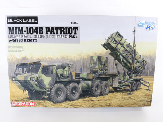 MIM-104b Patriot SAM System Pac-1 M983 Hemitt Black Label Dragon 1:35 3558