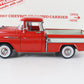 1957 Chevrolet Cameo Carrier Red & White Danbury Mint 1:24 Model Car