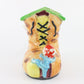 Vintage Shoe House Blue Outfit W/ Red Hat Ceramic Pixies Semco Japan 5 In