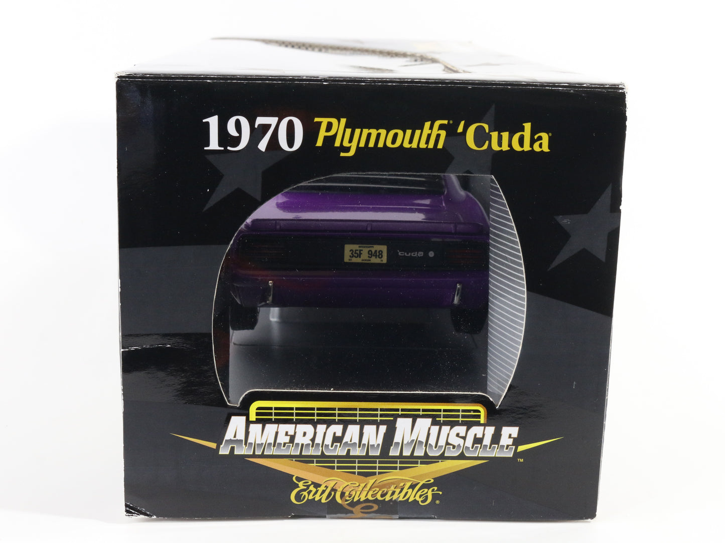 1970 Plymouth Cuda Barracuda Purple American Muscle Elite LE ERTL 1:18 33811