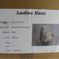 Shellie Mcdowell New York Ladies White Felt Boutique Hat W/ Rhinestones 7 56cm