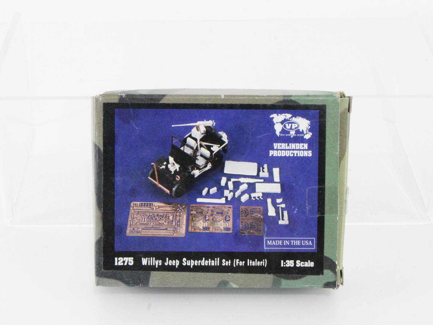 Willys Jeep Superdetail Set For Italeri 1:35 Verlinden Productions Kit 1275